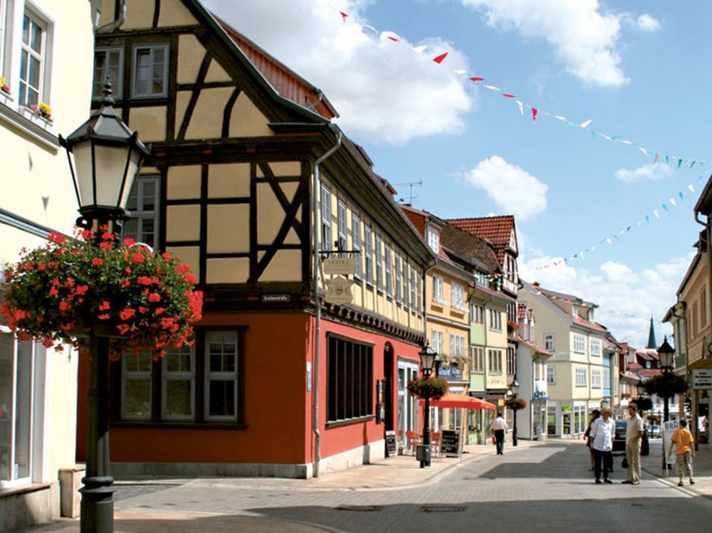 Muehlhaeuser Hof Und Stadtmauer Muhlhausen Bagian luar foto